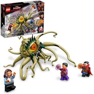 LEGO Marvel Gargantos Showdown 76205 Monster Building Kit with Doctor Strange